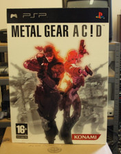 PLV métal gear acid psp  sortie du jeux playstation psp sony
