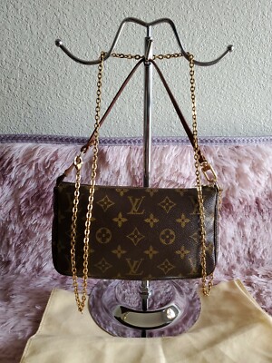 ◯LOUIS VUITTON ポシェット ハンドバッグM51980 Louis Vuitton Pochette Monogram Hand Bag - M51980 | eBay