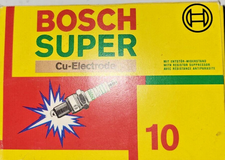 Bosch Super HR9DCX 7579 Cu-Electrode Spark Plugs  8PK
