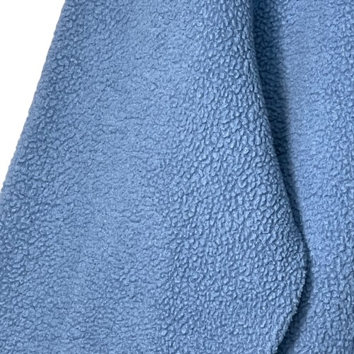 L.L. Bean Women's Pullover Fleece Sweater Size XL Blue Shawl Collar Wool Blend - Picture 4 of 12