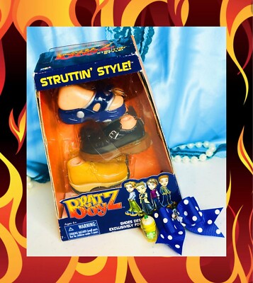 Bratz Boyz Struttin' Style! Fashion Shoe Pack New Sealed Box NRFB