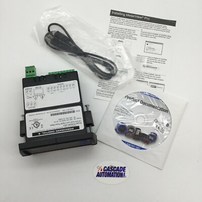 PRECISION DIGITAL PD6060-6R3 1/8 DIN DUAL INPUT DIGITAL PANEL METER