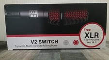 SE electronics Microphone V2 switch XLR included, inc. mic clip and pouch.