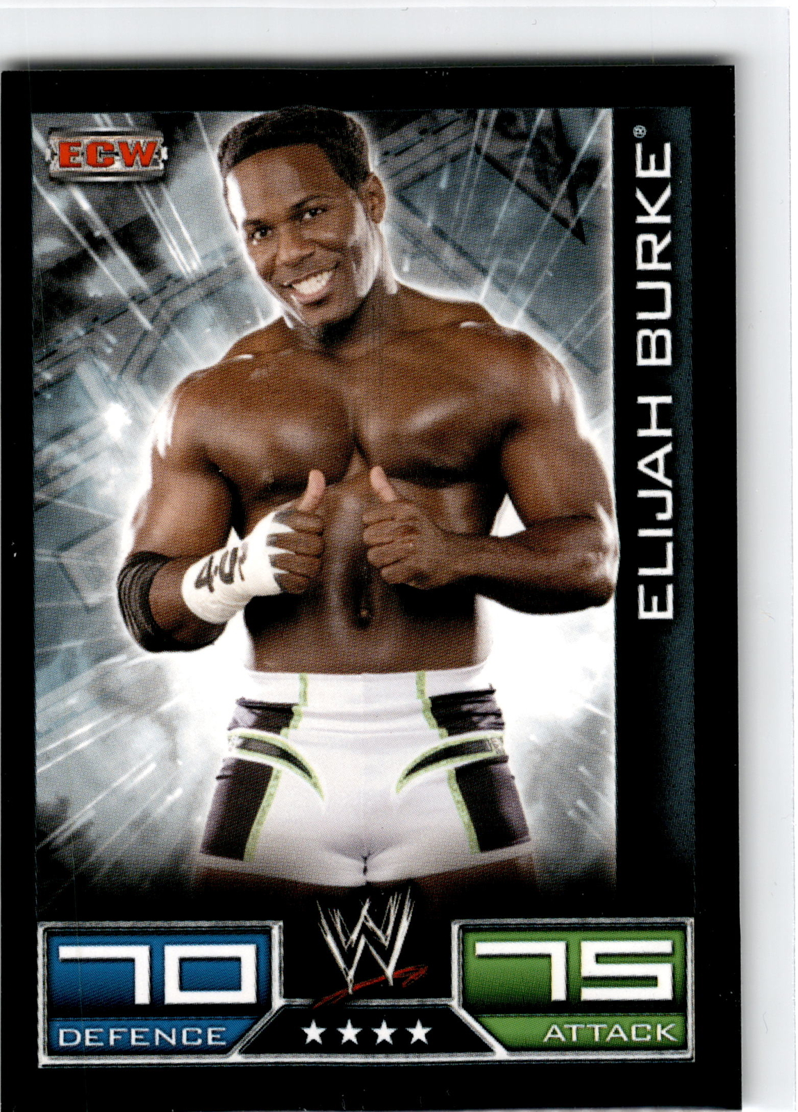 2008 Topps Slam Attax WWE #NNO Elijah Burke