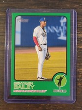 2022 Topps Heritage Minors Benyamin Bailey Green #/75 Prospect White Sox RC