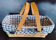 Longaberger 2009 Dresden Basket complete set MINT FREE SHIPPING!