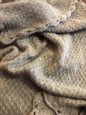 copertina fatta a mano Neonato Carrozzina Culla In Puro cachemire Bimbo Bimba