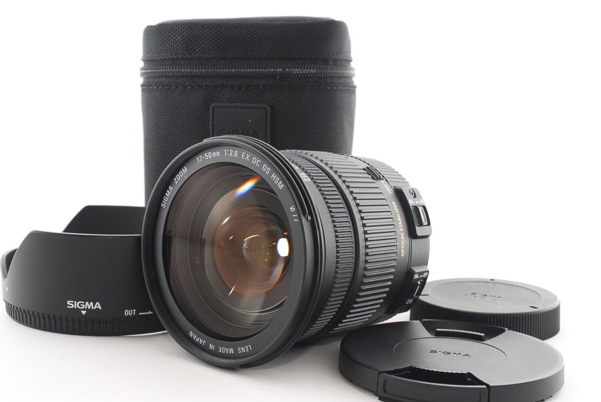 Sigma EX 17-50mm f/2.8 OS HSM DC Zoom Lens For Canon from japan