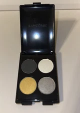 Lancome Colour (color) Focus Shadow Quad ~ FLASH Darkroom SILVERSCREEN Slide