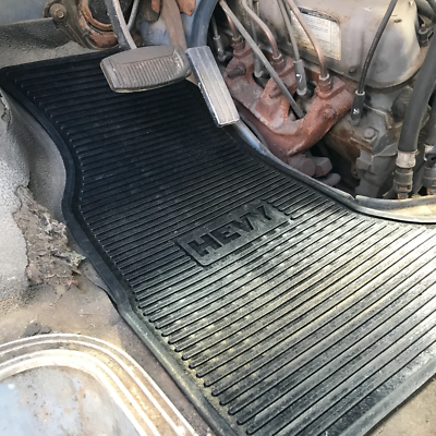 1975-1991 Ford Van HEVY Rubber Floor Mats Econoline ClubWagon E150 