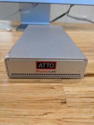 ATTO TLNS-2101-D00 Thunderlink NS 2101 Thunderbolt 2 to 10GbE Adapter NO AC