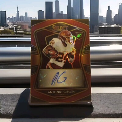 Autograph Antonio Gibson Rookie Auto /60 2020 Panini Select RS-AGI