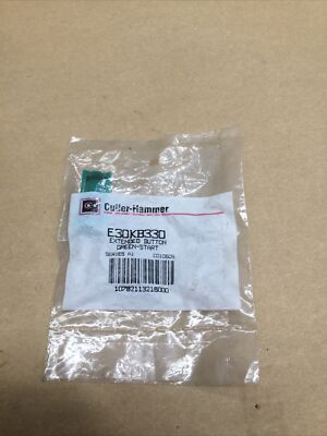 Eaton Cutler-Hammer E30KE330 Extended Start Button #1070k24iac