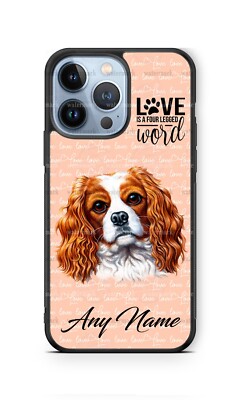 Personalized Cavalier King Charles Spaniel Phone Case Cover fits iPhone Samsung