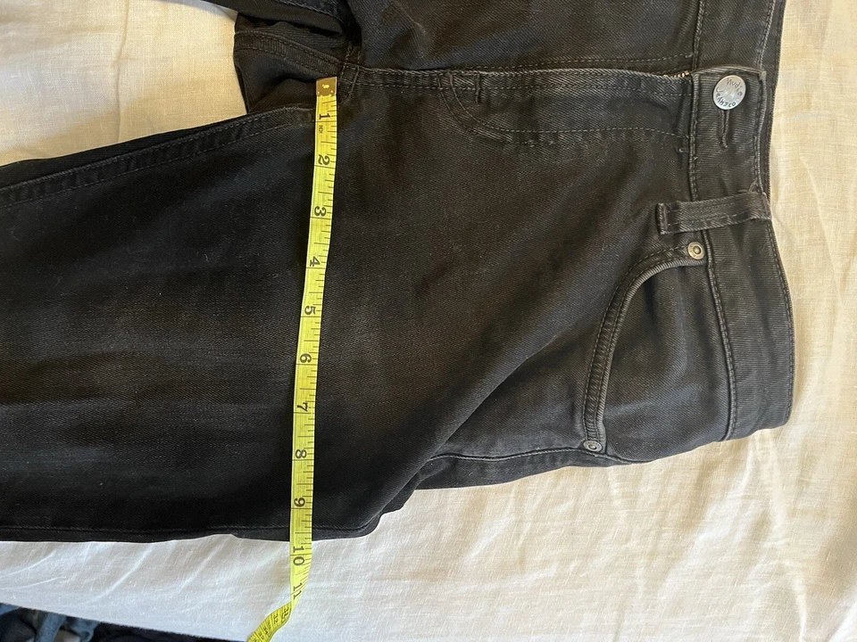 Jeans Nudie SKINNY LIN unisex negros 29x32 Foto 3 de 4