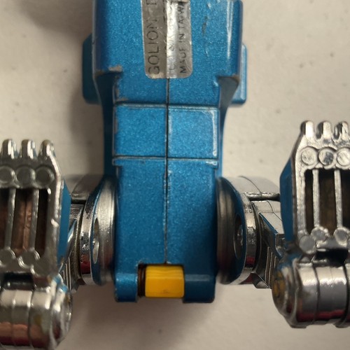 Figura de acción de juguete Voltron Diecast Bandai Blue Lion Force #4 vintage 1981 Y&K - Imagen 18 de 19