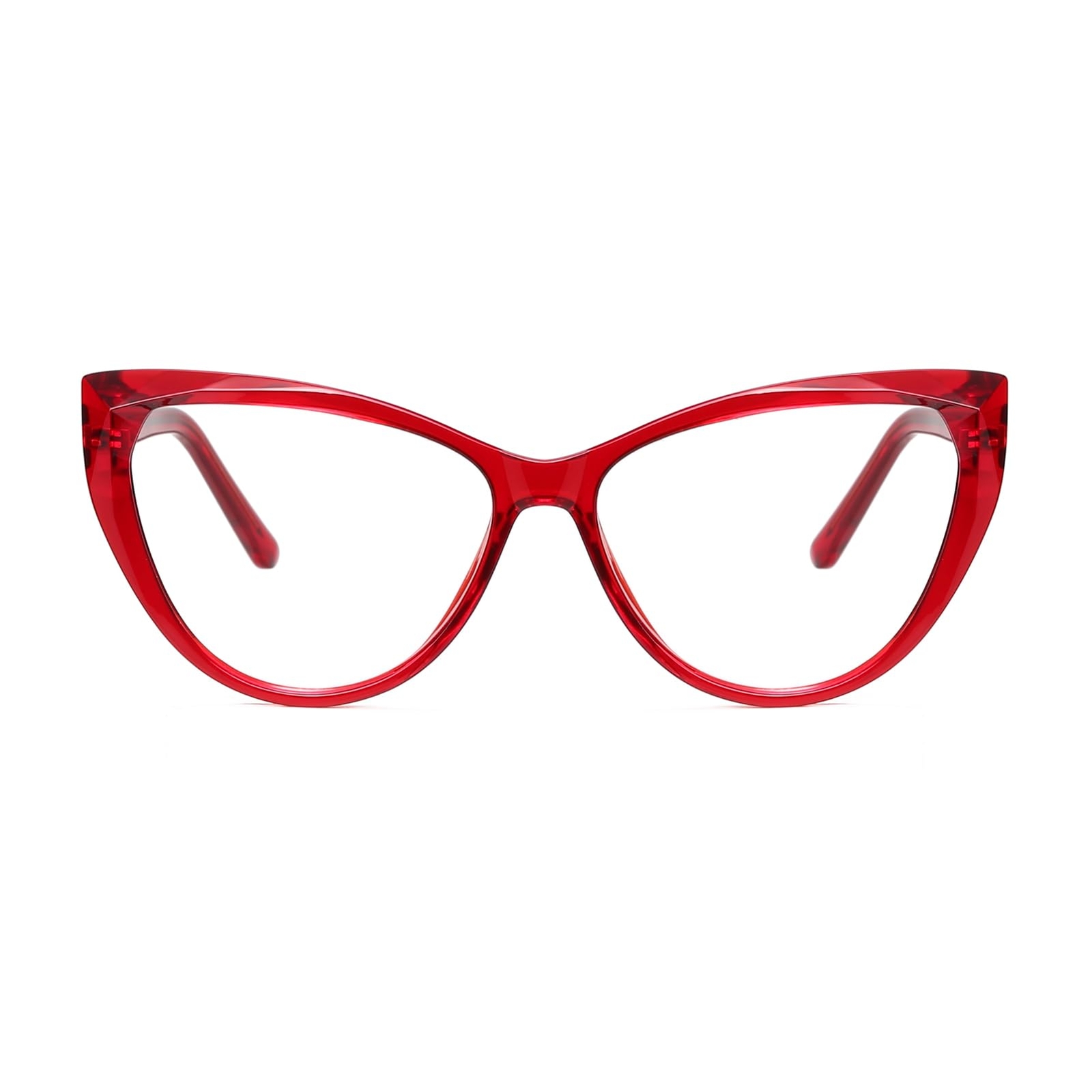Blue Light Glasses Cateye Women Fake Eyeglasses Anti Eye Strain Computer Glas...