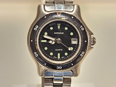 VINTAGE SPORT STYLE 29mm GERMANY CHROMED LADIES QUARTZ WATCH