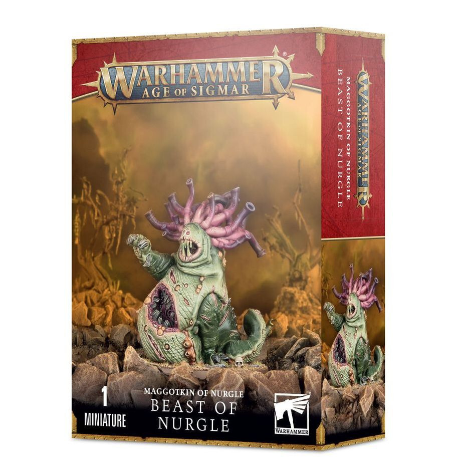 未開封 WARHAMMER Daemons of Nurgle フィギュア Daemons of Nurgle Beast of Nurgle - Warhammer 40k / Sigmar