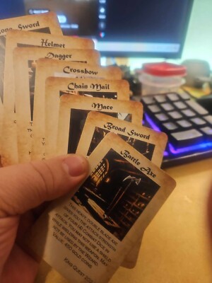 heroquest card sleeves Ryker