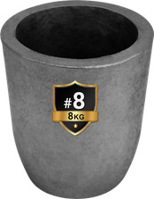Clay Graphite Crucible 0.5kg-14kg for Metal Melting Gold/Silver, Metals