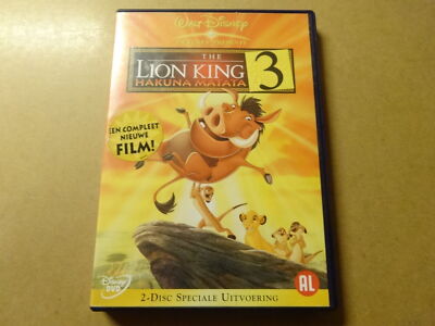 2-DISC DVD / THE LION KING 3: HAKUNA MATATA (WALT DISNEY)