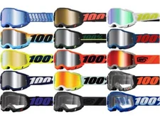 100% Accuri 2 Goggles Closeout Colors Adult Motocross Dirt Bike MX/ATV/UTV