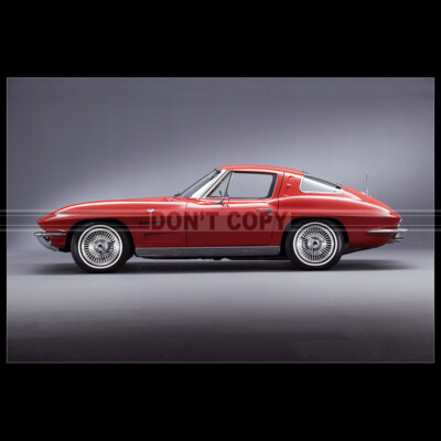 Photo A.020443 CHEVROLET CORVETTE STING RAY (C2) 1963