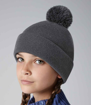 Beechfield - Cappellino Tinta Unita 100% Cotone - Bambino (Taglia Unica) ( Blu Navy
