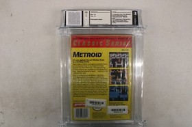 Metroid Nintendo NES Classic Series New Factory Sealed H-Seam Wata Graded 9.4