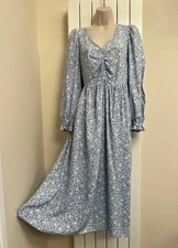 Marks & Spencer Prairie - Cottagecore Style Midi Dress - Size UK 10