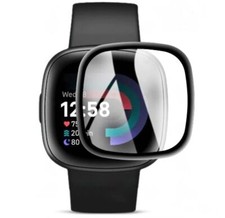 For Fitbit Versa 2/3/4 Full 3D Cover Tempered TPU Smart Watch Screen Protector