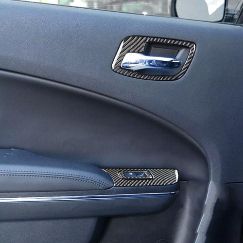 65Pcs Carbon Fiber Kits Whole Interior Trim Cover For Dodge Charger 15-22 - Bild 15 von 15