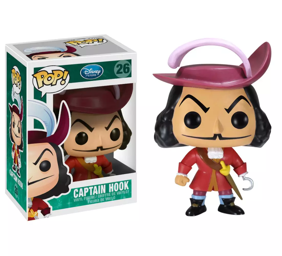 Funko POP! Disney Store: Captain Hook (Damaged Box)[B] #26