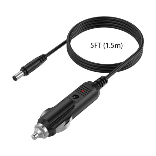 DC 12V 2A Car Charger Universal Power Cord Cigarette Lighter for Portable RCA - Picture 3 of 7