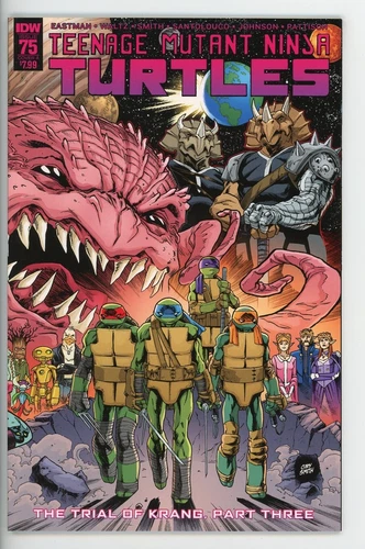 TEENAGE MUTANT NINJA TURTLES #75 NM 2017 CORY SMITH COVER A 1st PRINT IDW b-193