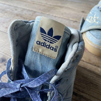 Adidas Originals x Jeremy Scott Wing Denim Hi Sneaker Blue US10.5 28.5cm