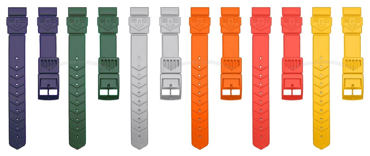 18mm Rubber Watch Band for TAG Heuer Formula F1 Midsize 35mm