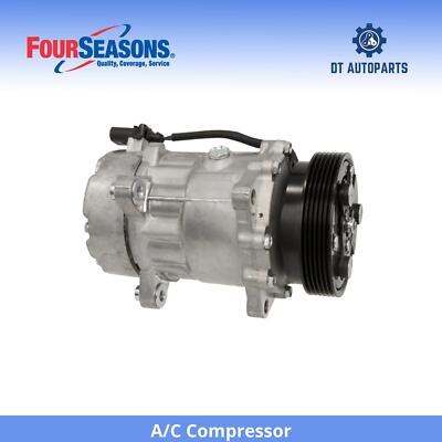 For 2002-2008 Volkswagen Sharan A/C Compressor 4 Seasons 2003 2004 2005 2006