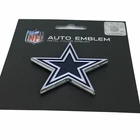 Dallas Cowboys NFL 3-D Metal Auto Emblem