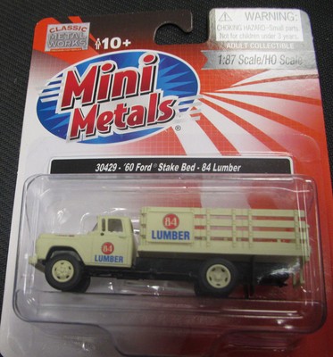 mini metals ho scale vehicles
