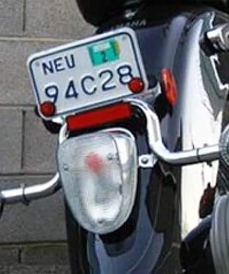 Yamaha road cheap star tail light