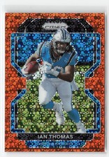 IAN THOMAS #313 2021 PANINI PRIZM PANTHERS ORANGE DISCO