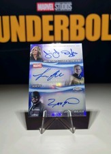 2025 Topps Chrome Marvel Studios - Triple Aut...