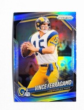 Vince Ferragamo ~ 2025 Panini Prizm ~ Silver Prizm #240