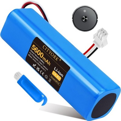 Akku 5600mAh Li-Ion Blau Ersatzakku Staubsauger Proscenic Roidmi Viomi N2