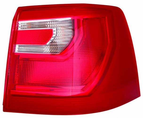 Phare arrière droite pour Seat Alhambra (2010-2020) - Feu arrière halogène rouge d'origine