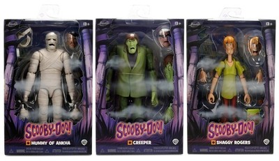 Jada Toys Scooby-Doo! 1:12 Scale Action Figure 3-Pack (Shaggy Creeper Mummy)