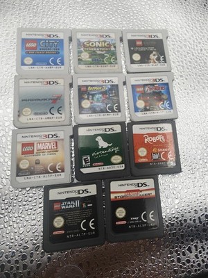 Nintendo 3DS & DS Spiele Konvolut Restposten x11 Lego, Mario Kart, Sonic