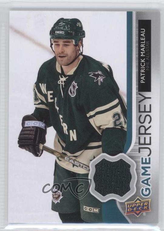 2014-15 Upper Deck UD Game Jerseys Patrick Marleau #GJ-PM x3z